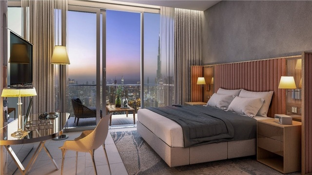 Luxusní hotelové a rezidenční apartmány blízko Burj Khalifa