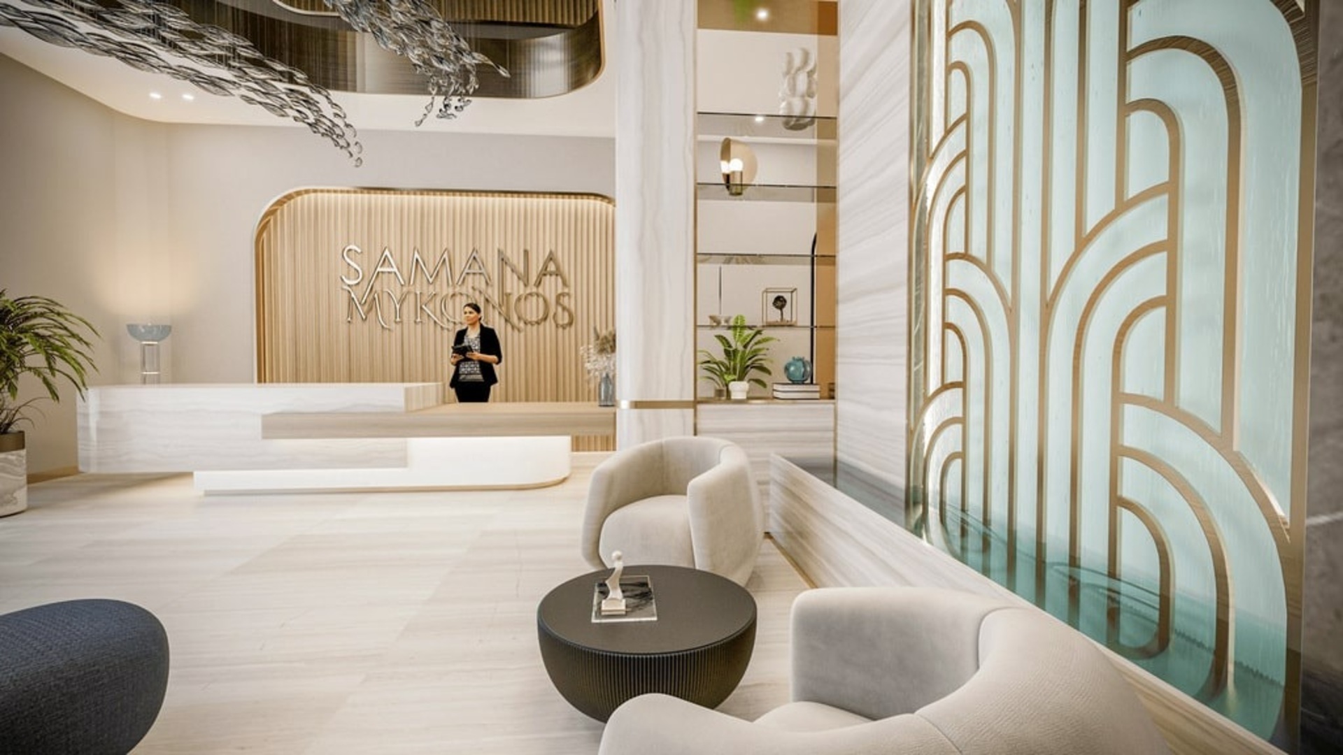 Samana Mykonos Signature - prémiové apartmány v Arjanu