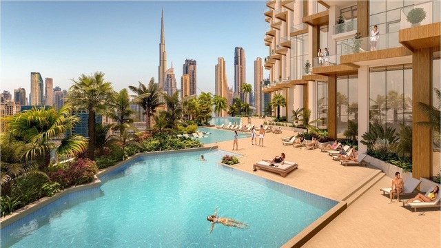 Luxusní hotelové a rezidenční apartmány blízko Burj Khalifa