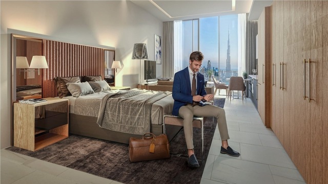 Luxusní hotelové a rezidenční apartmány blízko Burj Khalifa