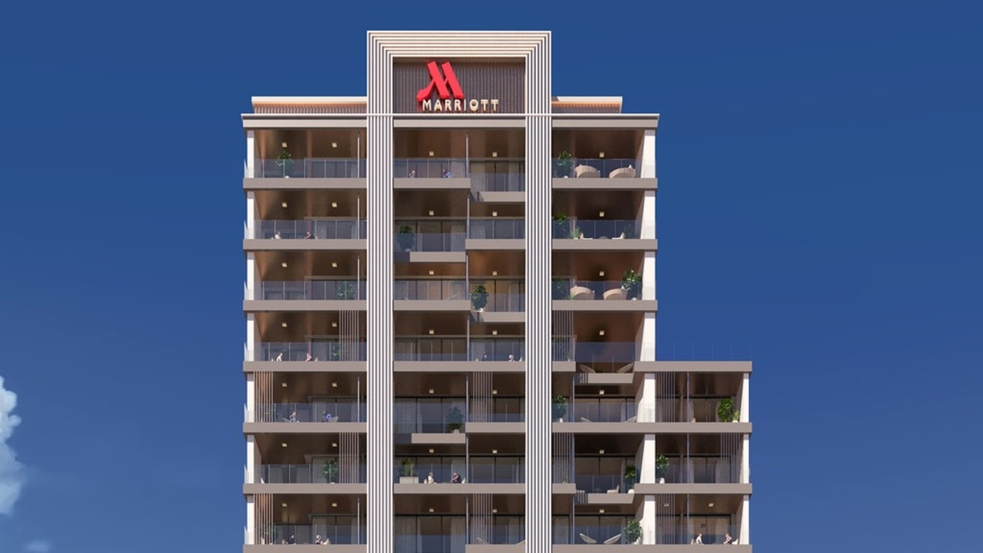 Marriott Residences servisované apartmány v Business Bay
