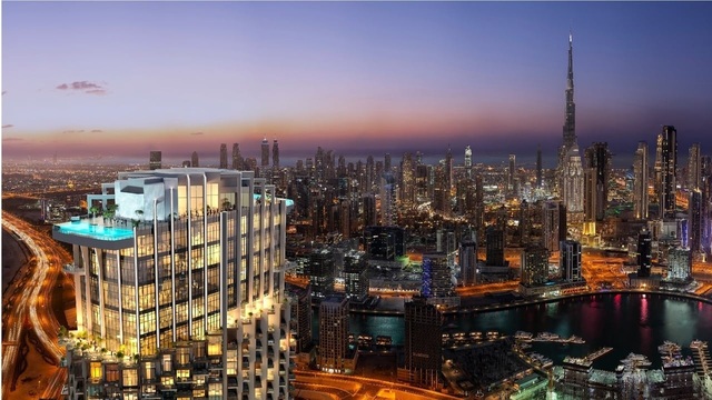 Luxusní hotelové a rezidenční apartmány blízko Burj Khalifa